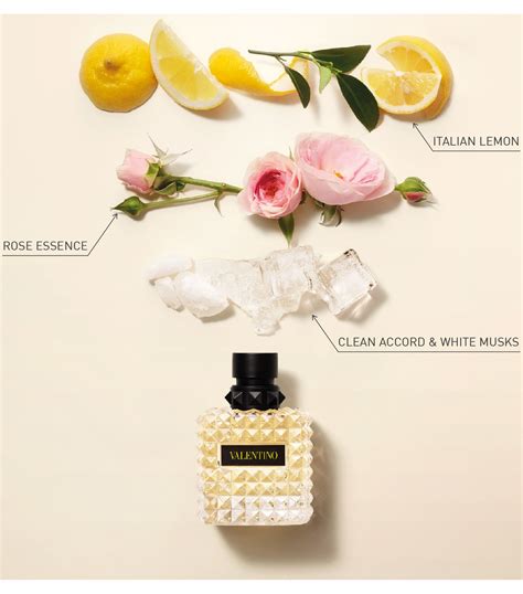 valentino donna born in roma yellow dream